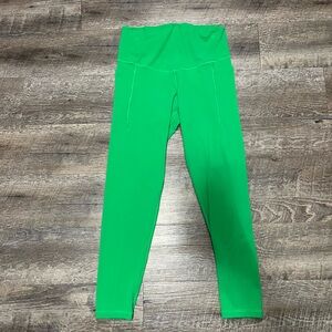 Aerie Real Me Xtra 7/8 Green Leggings